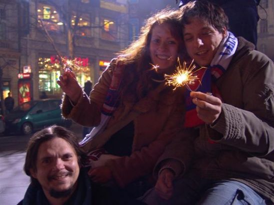 Natáčení reklamy 12.12.05